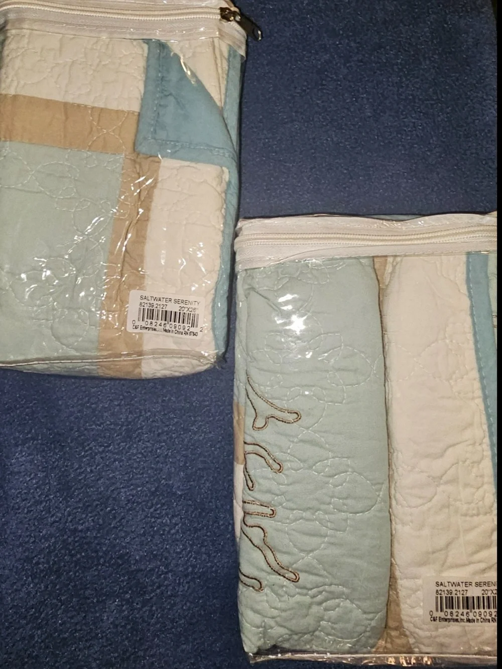 NWOT C&F HOME SALTWATER SERENITY STANDARD SHAM (2)